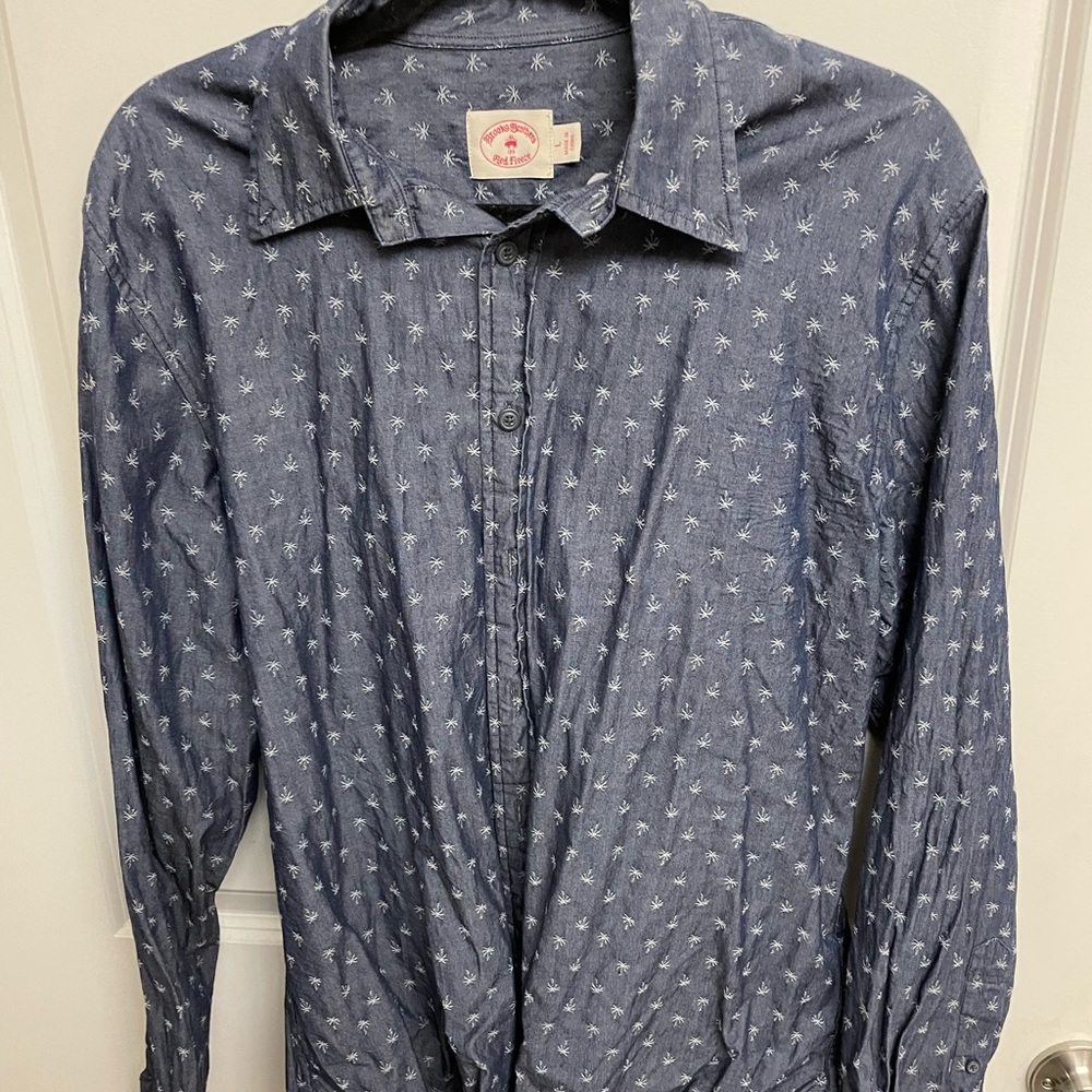 Mens Brooks Brothers button up